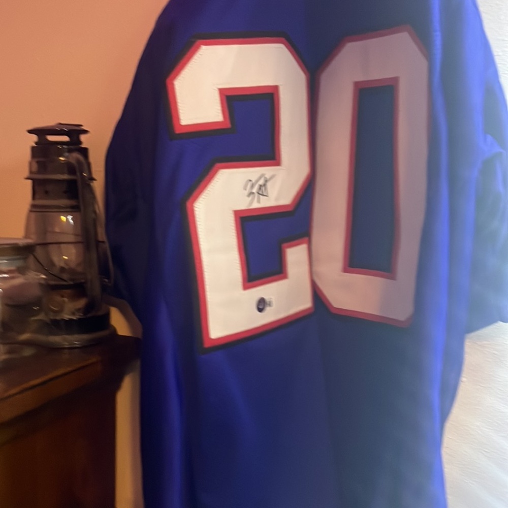 Zack moss autographed jersey